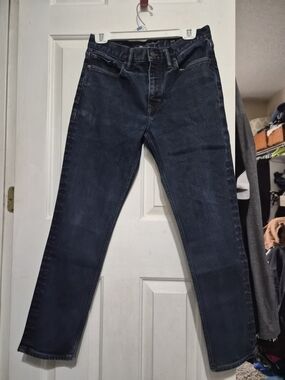 Banana Republic Dark Indigo Slim Straight Jeans